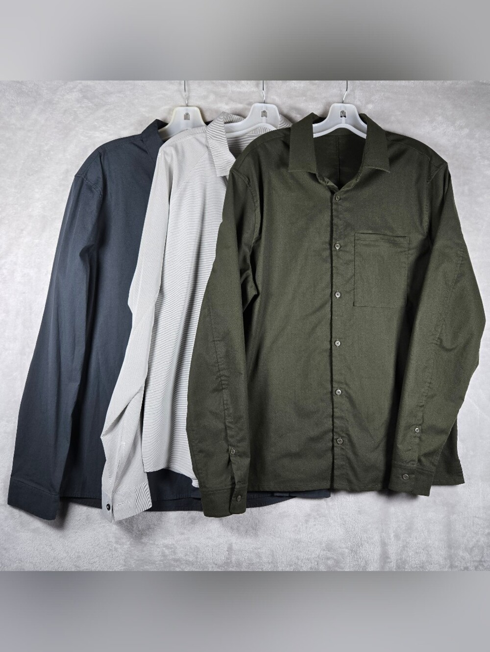 Lululemon Button Up Shirts Mens Size Extra Large XL Front Pocket Lot Of 3
